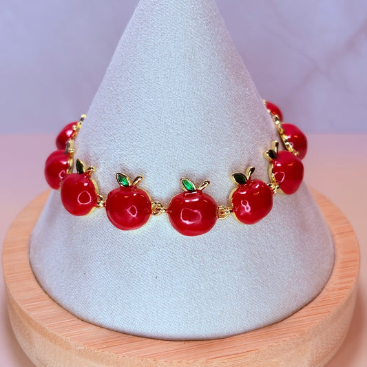 candy apple bracelet