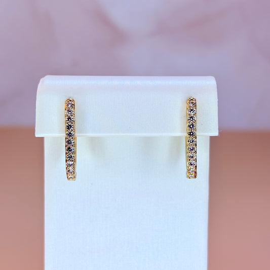 luxe hoop earrings