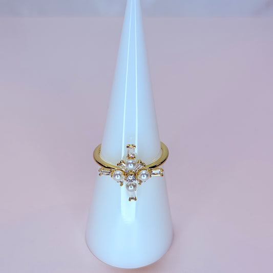 milania cross ring