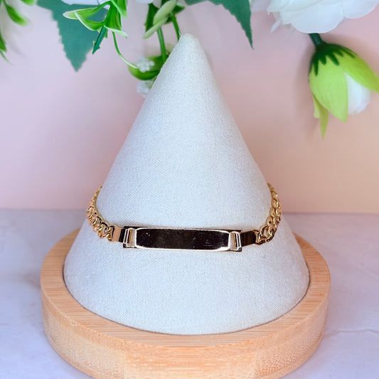 minimalist placa bracelet