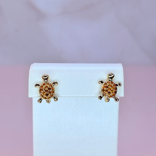 mini tortu earrings