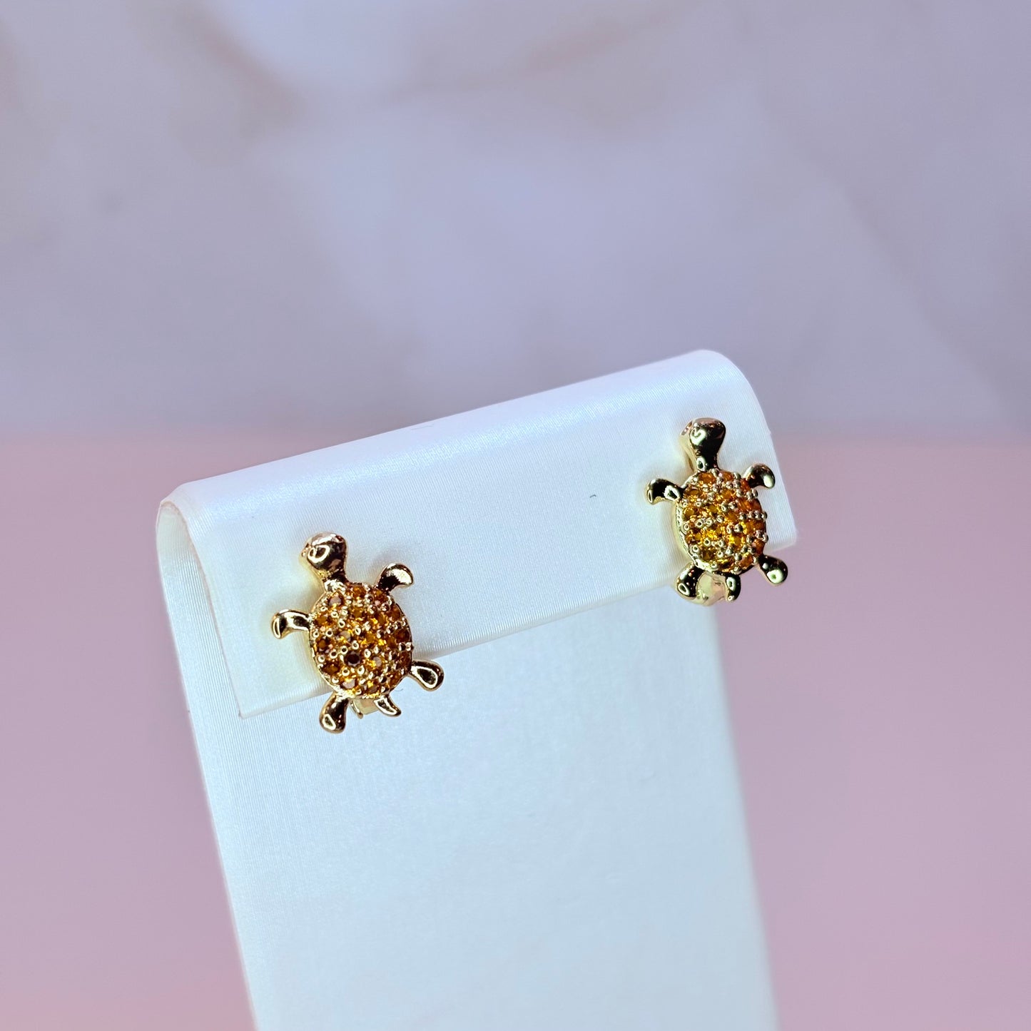 mini tortu earrings