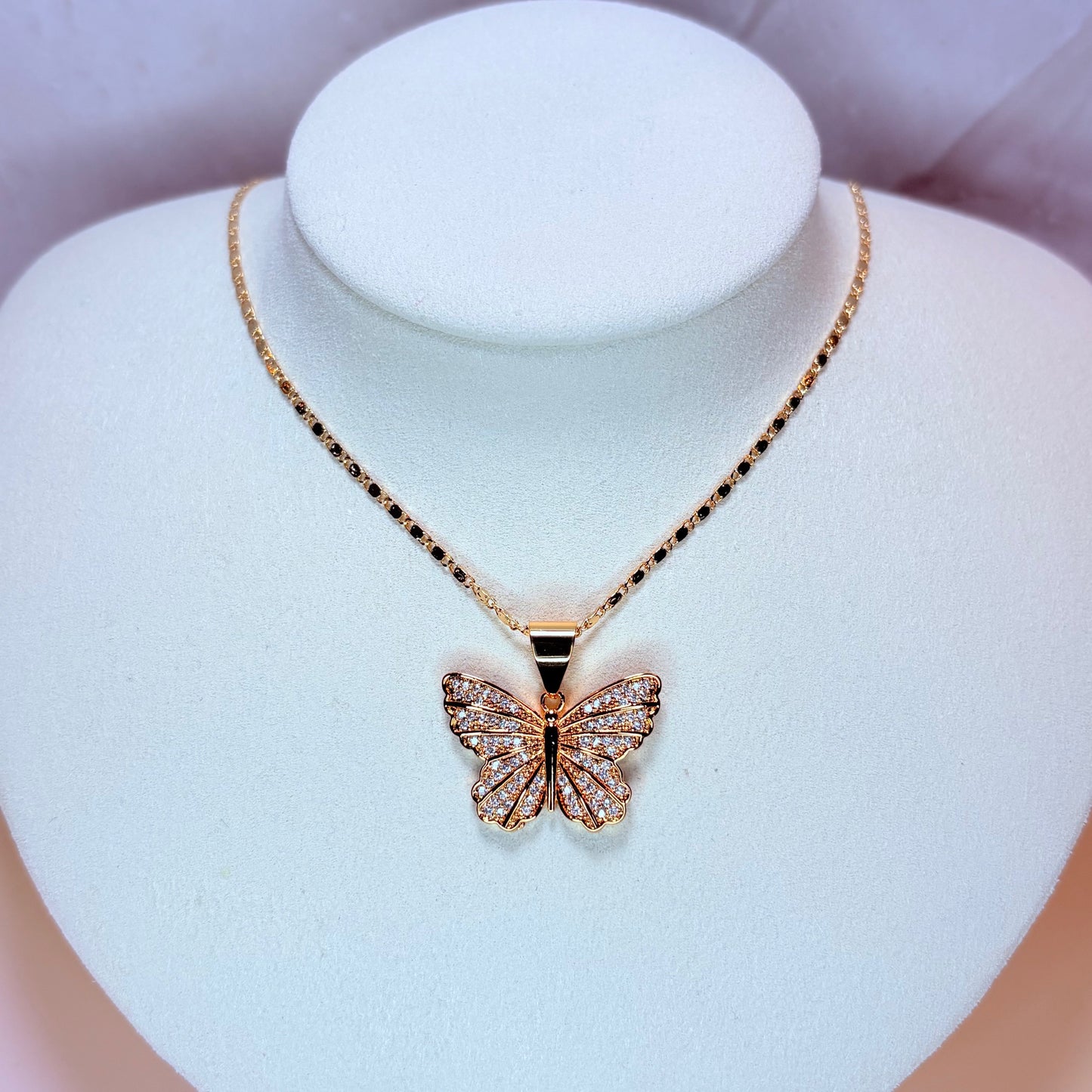 mona butterfly necklace