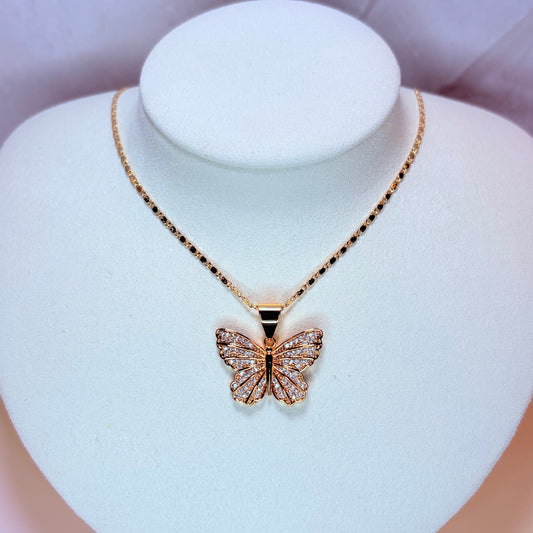 mona butterfly necklace