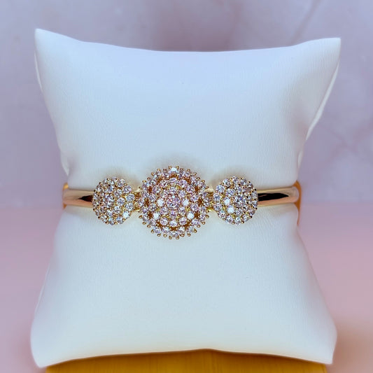 nubia flower bangle bracelet