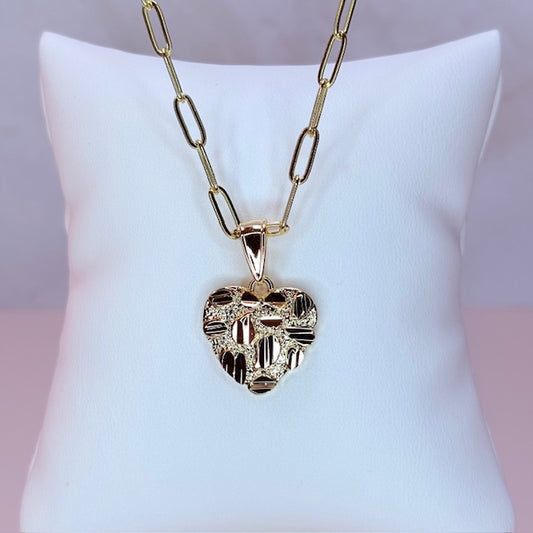 nugget love necklace