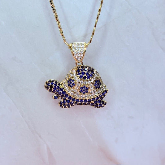 ocean jewel turtle necklace
