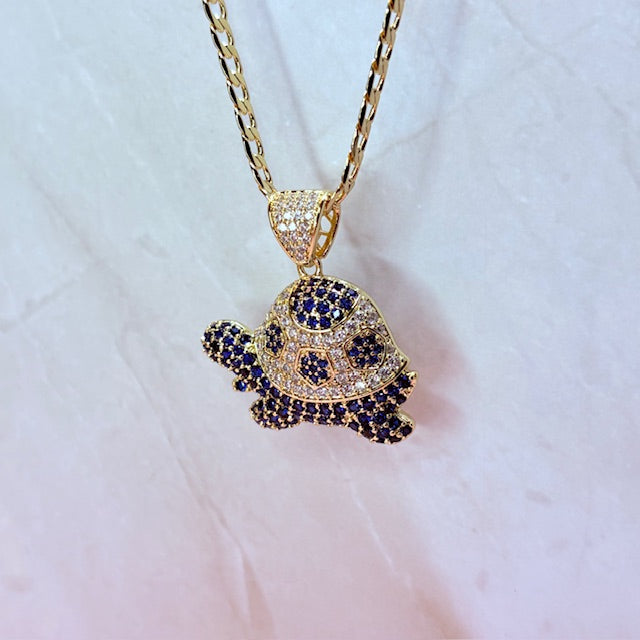 ocean jewel turtle necklace