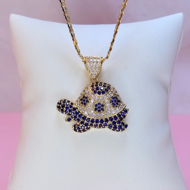 ocean jewel turtle necklace