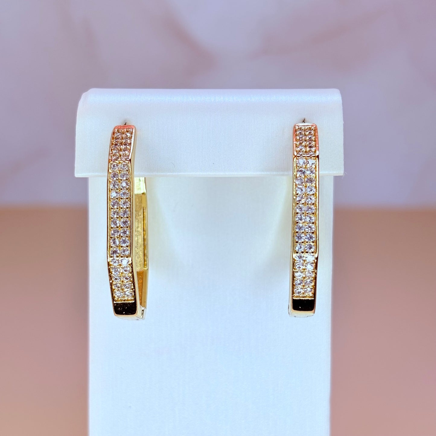 octavia trio hoop earrings