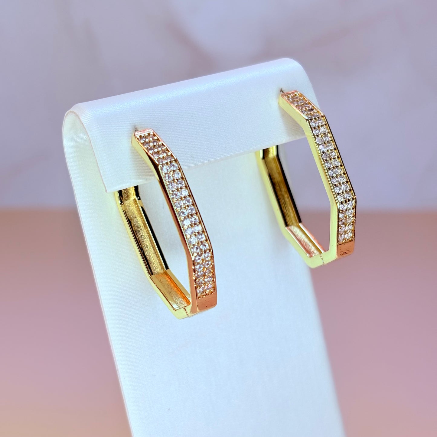 octavia trio hoop earrings