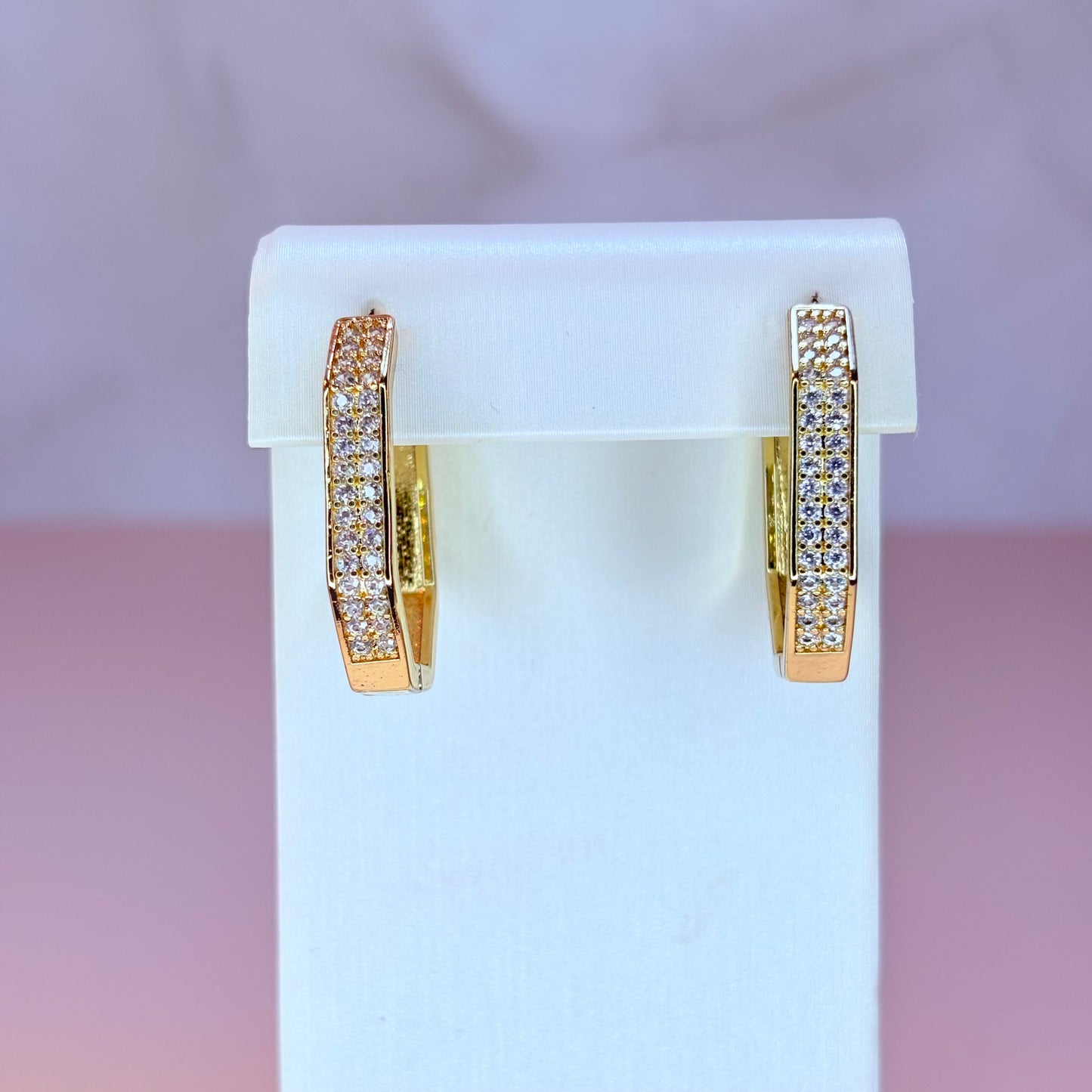 octavia trio hoop earrings