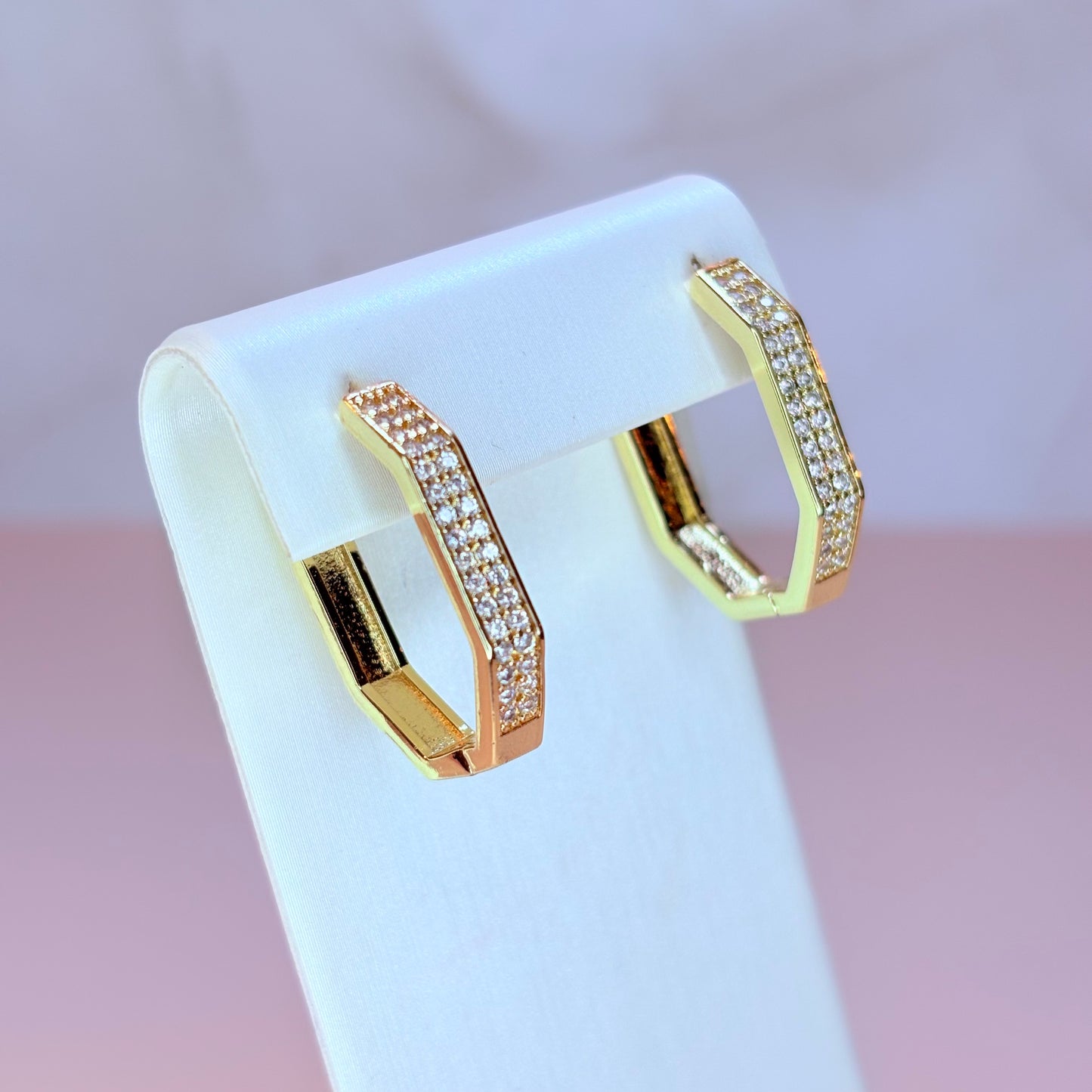 octavia trio hoop earrings