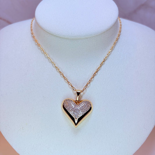 odette heart necklace