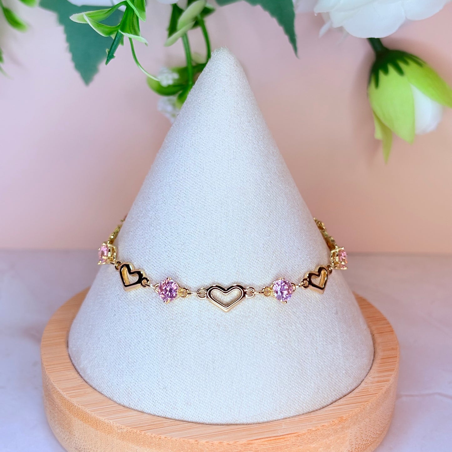 open heart bracelet
