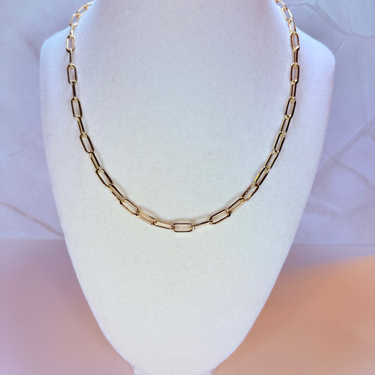 18" paperclip chain