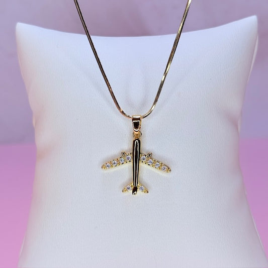 petite jet necklace