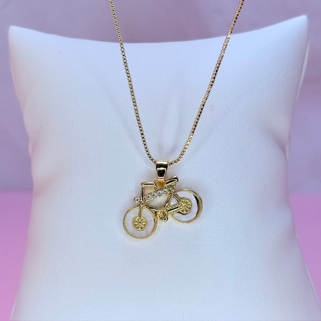 petite velo necklace