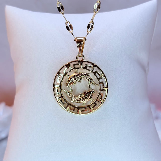 1" zodiac necklace