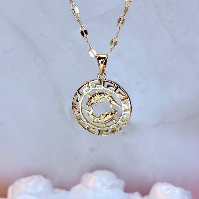 1" zodiac necklace