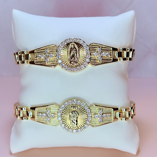 religious watch style bracelet