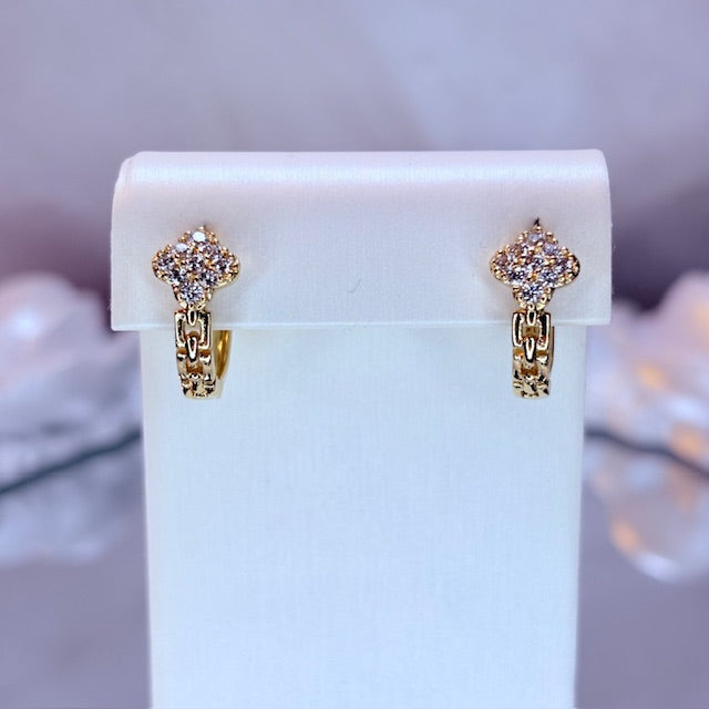 pretty girl cuban blossom earrings