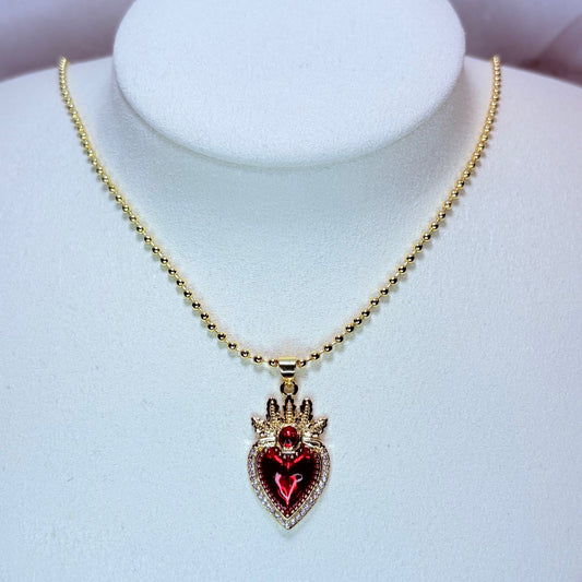 queen of hearts necklace