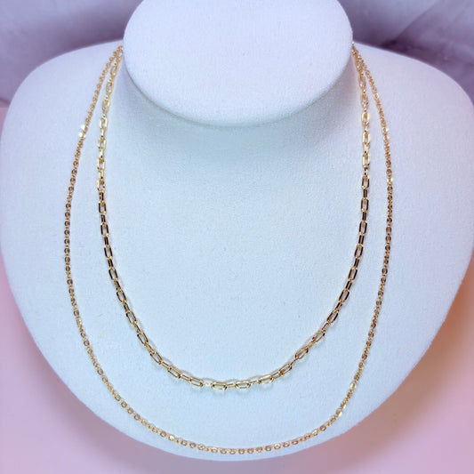 radiant links necklace