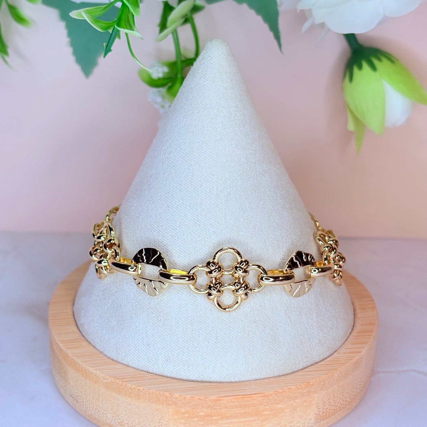 rayne knot flower bracelet