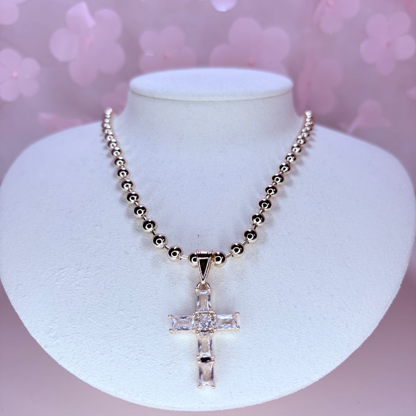 reya cross necklace