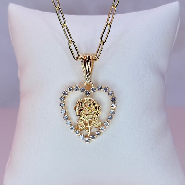 rosita heart necklace