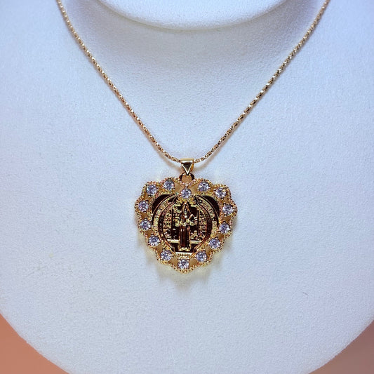 san benito corazon necklace