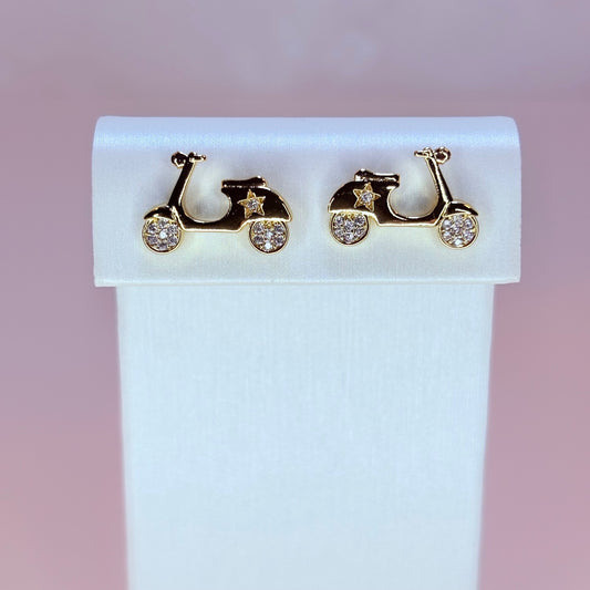 scooter earrings