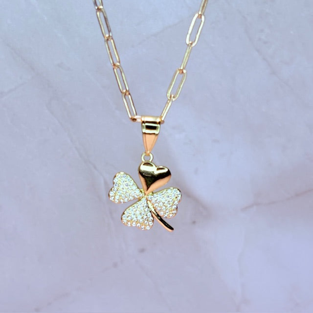 shamrock luxe necklace