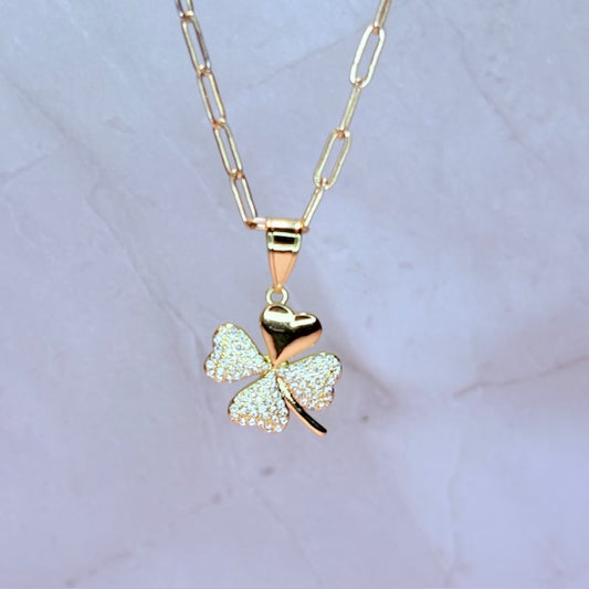 shamrock luxe necklace