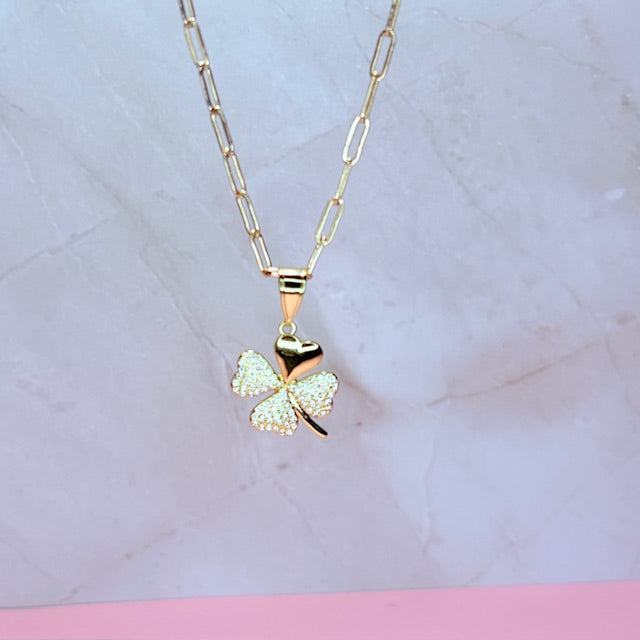 shamrock luxe necklace