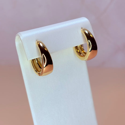 sheba hoop earrings