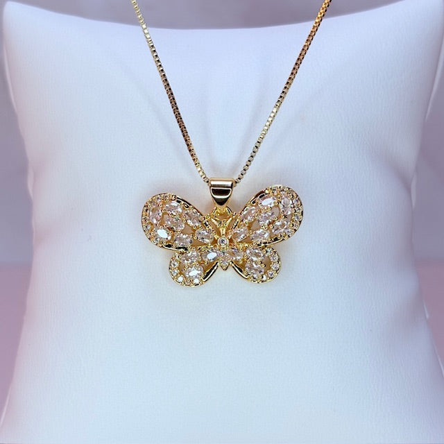 shimmerfly necklace