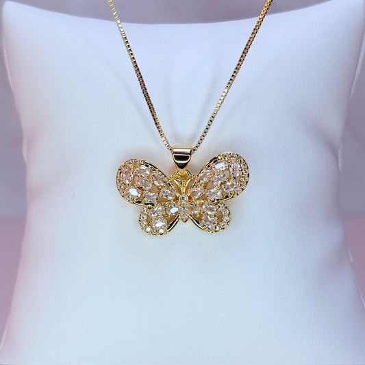 shimmerfly necklace