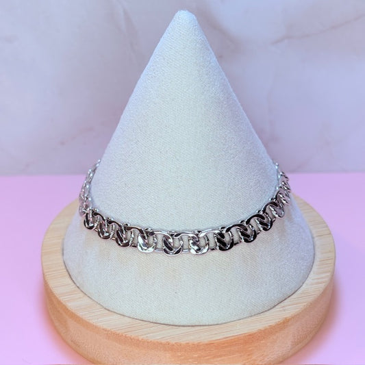 silver chino luxe bracelet