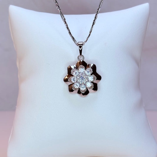 silver hyacinth necklace