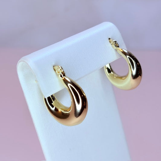 small chunky hoops