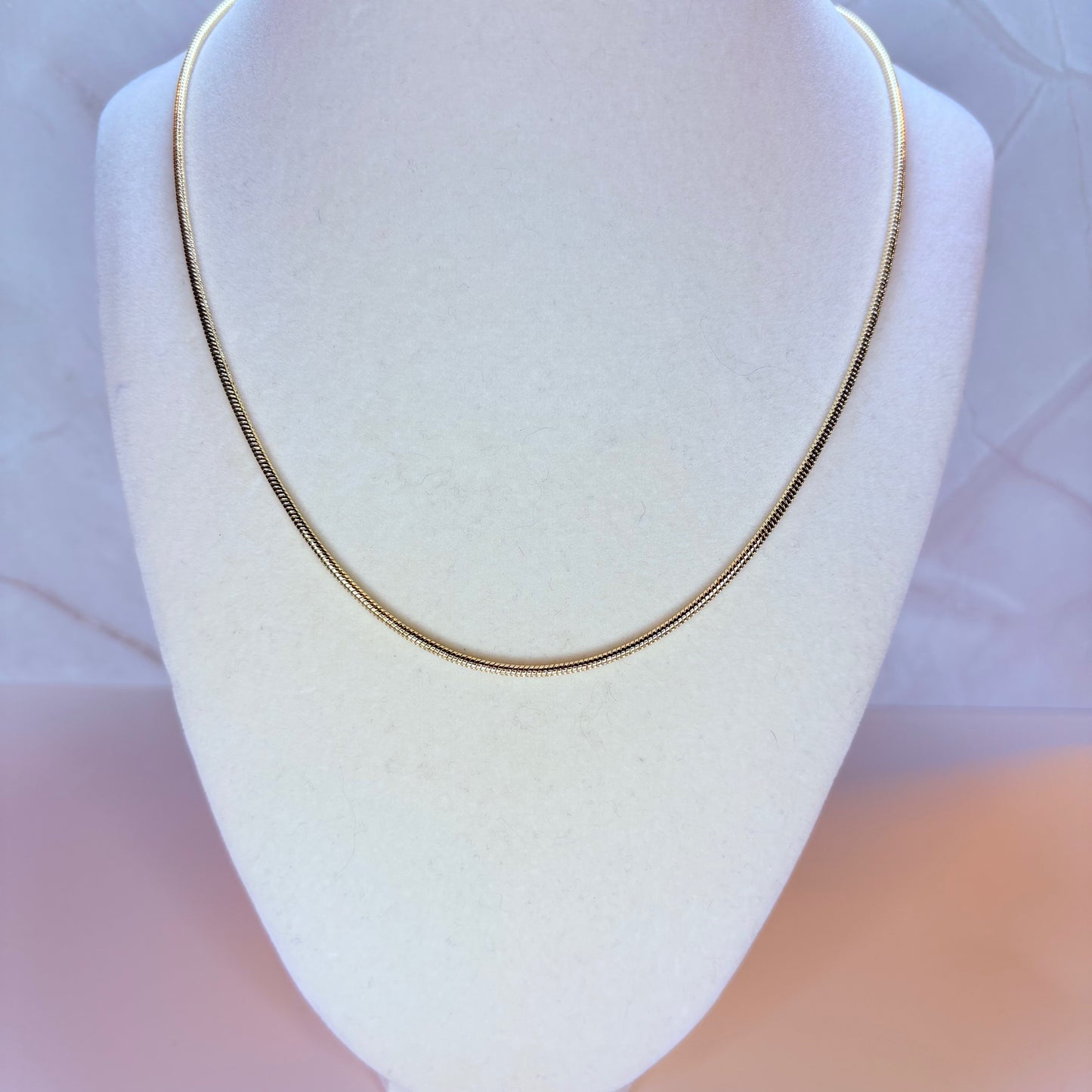 snake style chain 18"