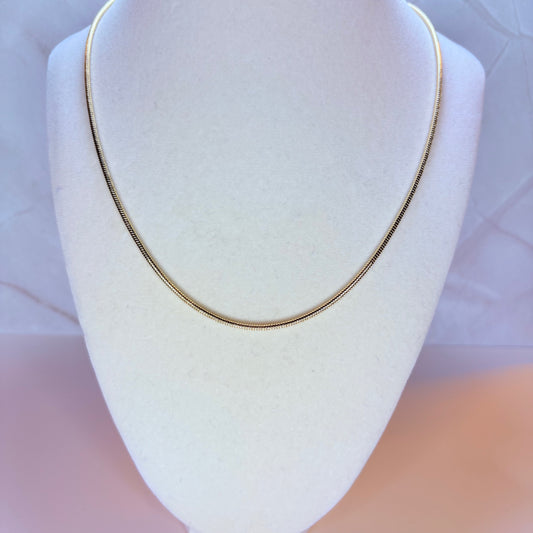 snake style chain 18"
