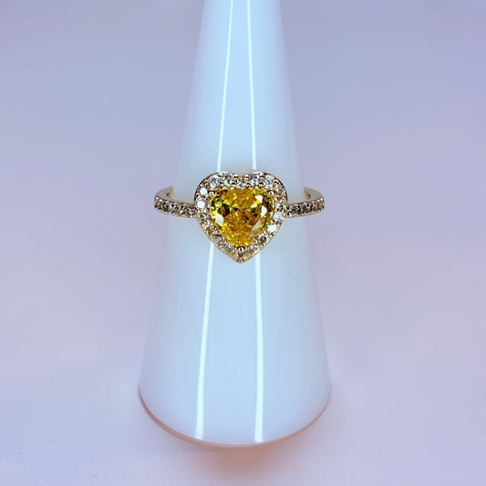sol heart ring