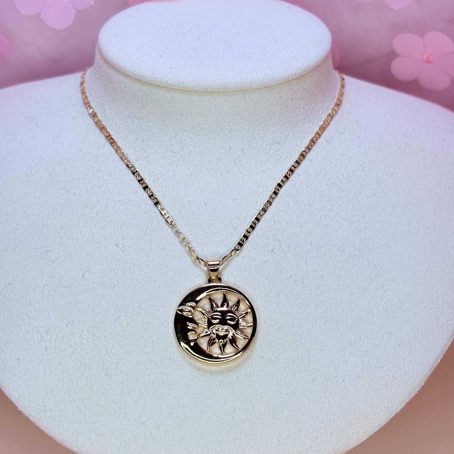 sun & moon necklace
