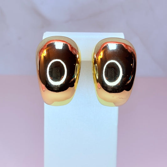 super chunky hoop earrings