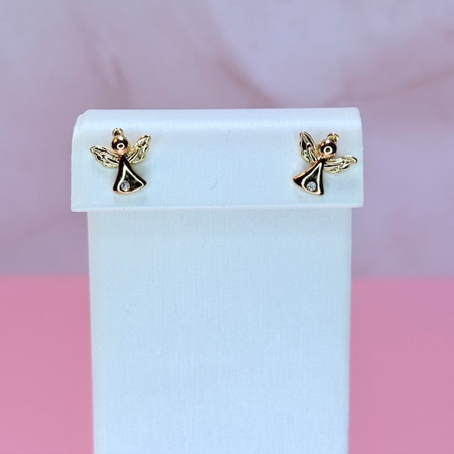 sweet angle stud earrings