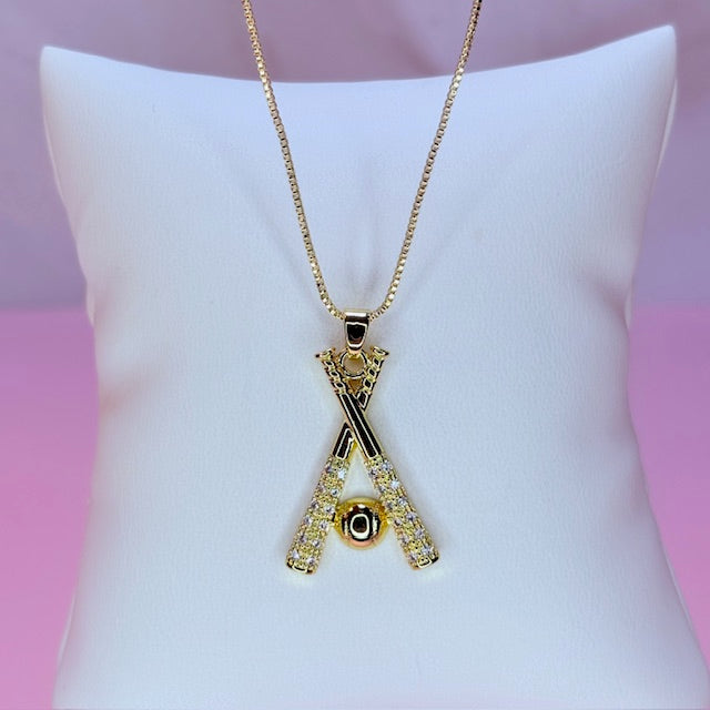 sweetheart slugger necklace