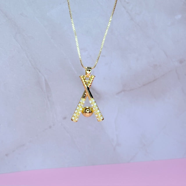 sweetheart slugger necklace